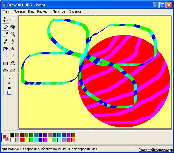 С помощью чего можно в растровом графическом редакторе paint нарисовать идеальный круг